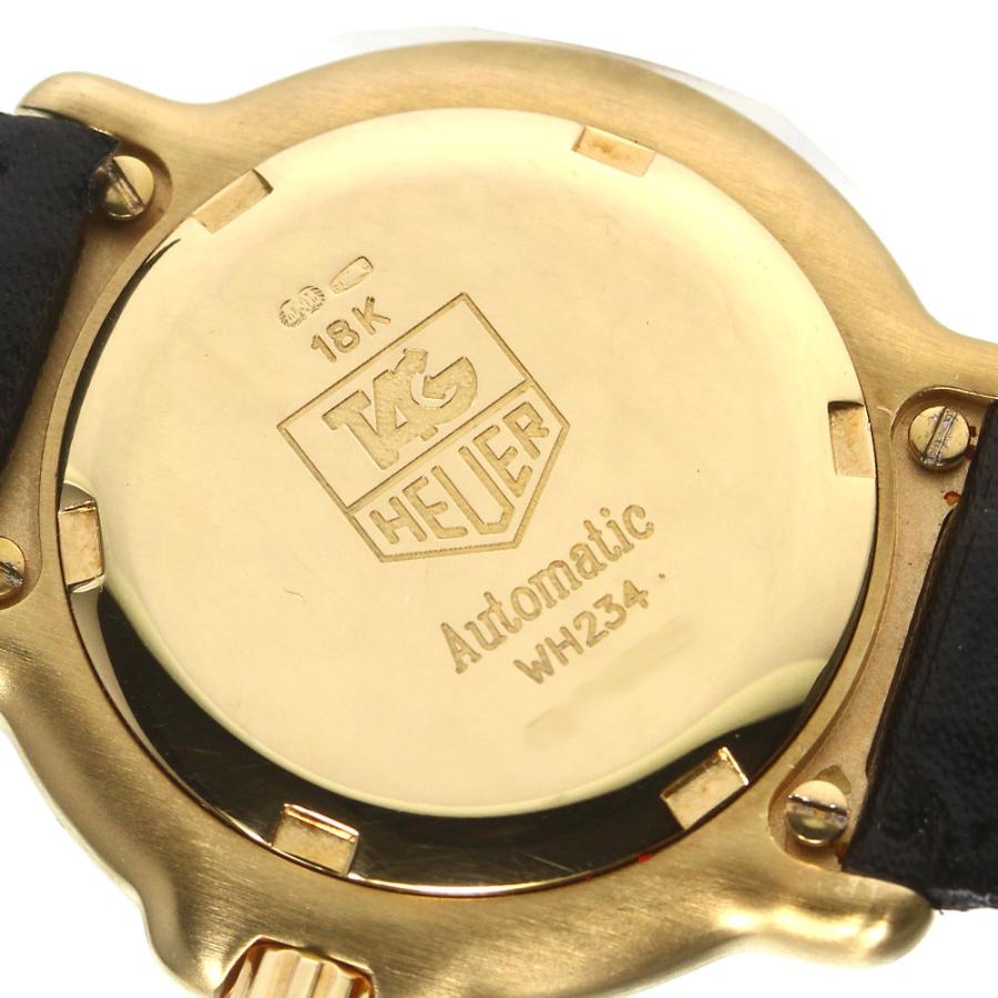 TAG HEUER タグホイヤー WH234 6000シリーズ K18YG 自動巻き TAG HEUER タグホイヤー WH234 6000シリーズ K18YG 自動巻き