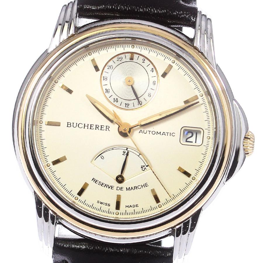 ブッフェラー BUCHERER 2894-500 アルキメデス YGコンビ 自動巻き  