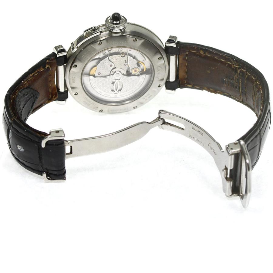 ベルト訳あり カルティエ CARTIER W310625 パシャ グリッド 38mm デイト 自動巻き メンズ 保証書付き_765914 Cartier（カルティエ） ベルト訳あり CARTIER W310625 パシャ グリッド