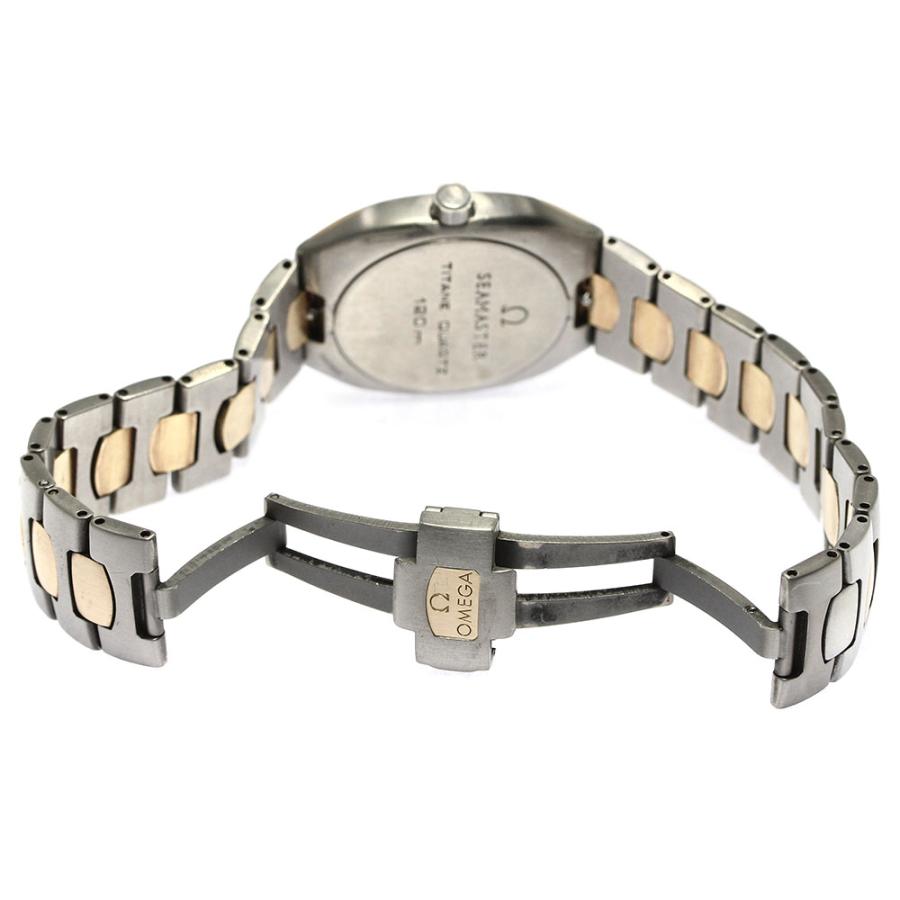 OMEGA（オメガ） シーマスター ポラリス チタン/YG デイト クォーツ