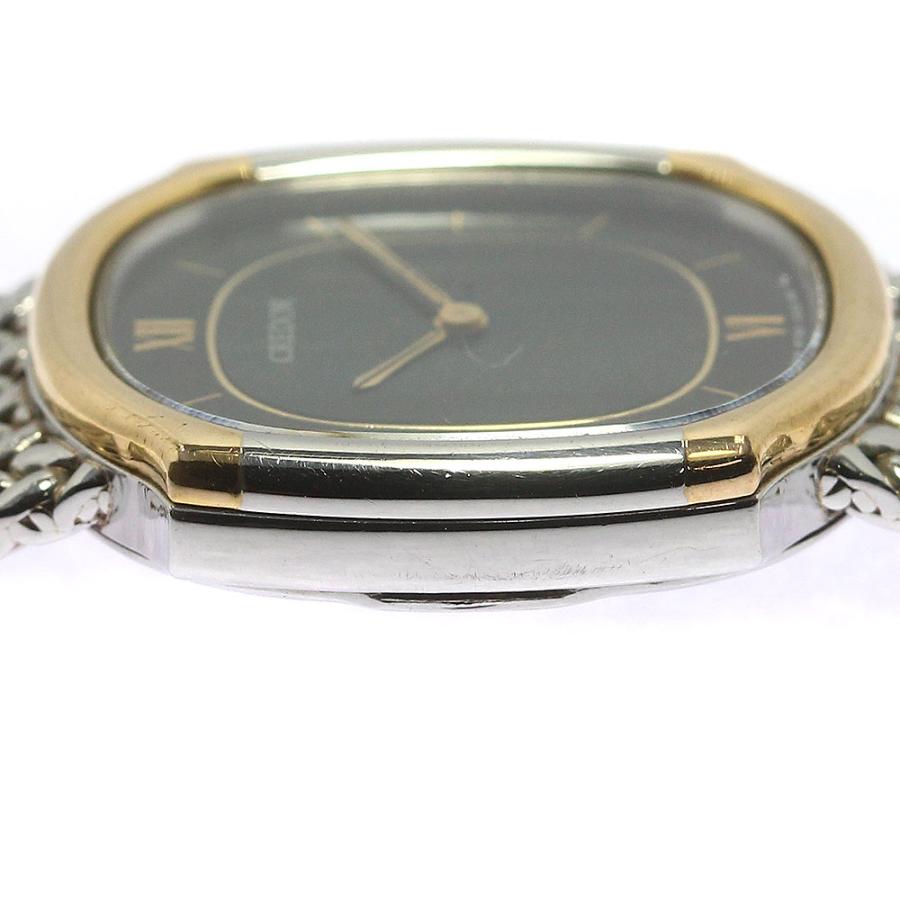 SEIKO セイコー 6730-5860 クレドール YGベゼル クォーツ レディース