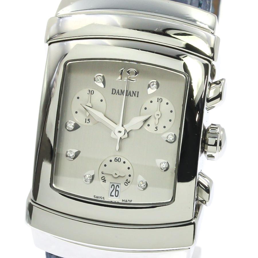 DAMIANI ダミアーニ Damiani DU002AC エゴ クロノグラフ 8Pダイヤ 
