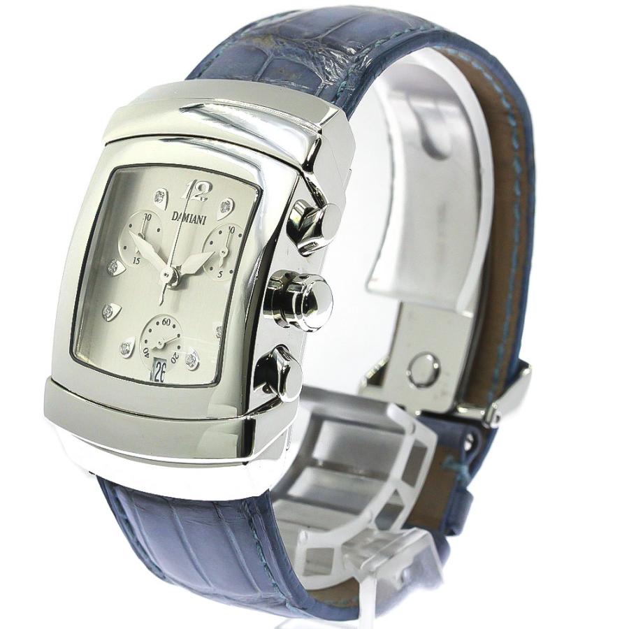 DAMIANI ダミアーニ Damiani DU002AC エゴ クロノグラフ 8Pダイヤ 