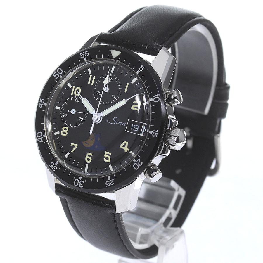 s*g様 K*n様 Sinn 103.B.AUTO 自動巻き クロノグラフ 腕時 SINN - ジン Sinn 103 クロノグラフ デイデイト 自動巻き メンズ