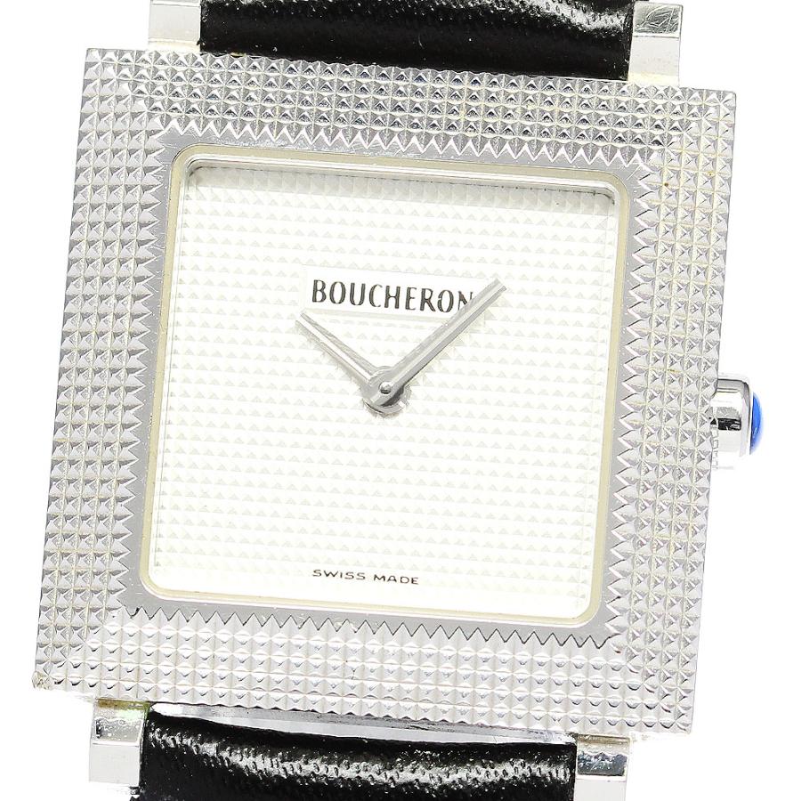 BOUCHERON（ブシュロン） キャレ K18WG クォーツ レディース _766625 