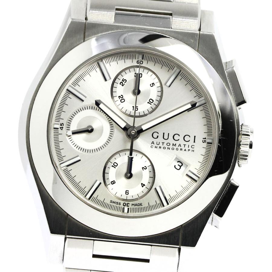 グッチ GUCCI 115.2/YA115206 パンテオン クロノグラフ 自動巻き 
