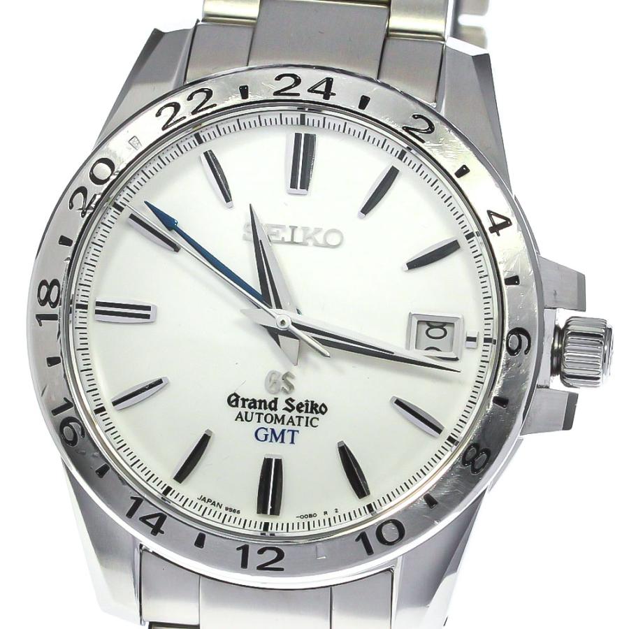 訳あり セイコー SEIKO SBGM025/9S66-00B0 グランドセイコー GMT デイト 自動巻き メンズ _766699 SEIKO（セイコー） 訳あり SEIKO SBGM025/9S66-00B0 グランドセイコー