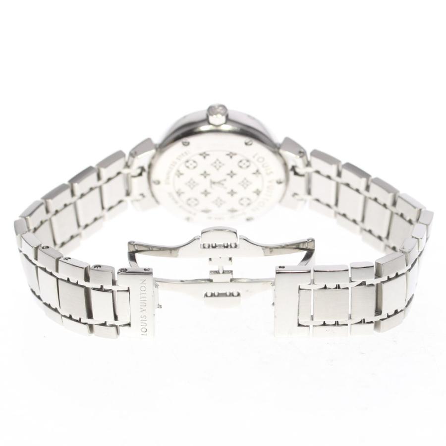 LOUIS VUITTON ルイ・ヴィトン Q1211 タンブール デイト クォーツ