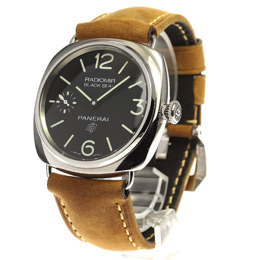 パネライ PANERAI PAM00754 ラジオミール ブラックシール 手巻き メンズ _767018｜closer0510｜02