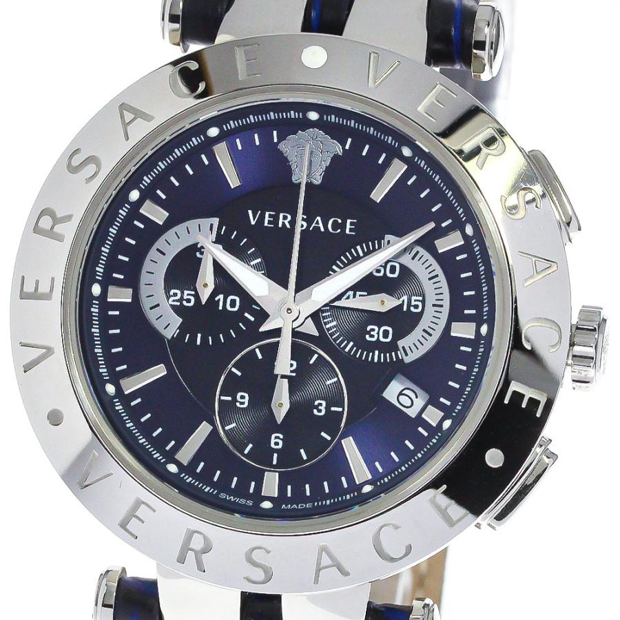ヴェルサーチ Vレース クロノグラフ クォーツ メンズ腕時計 23C VERSACE（ヴェルサーチェ） ヴェルサーチ VERSACE VERQ Vレース クロノ