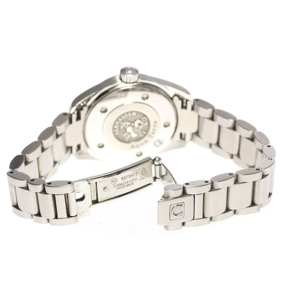 OMEGA オメガ 2577.50 シーマスター アクアテラ デイト クォーツ レディース _767372 : CLOSER Yahoo ...