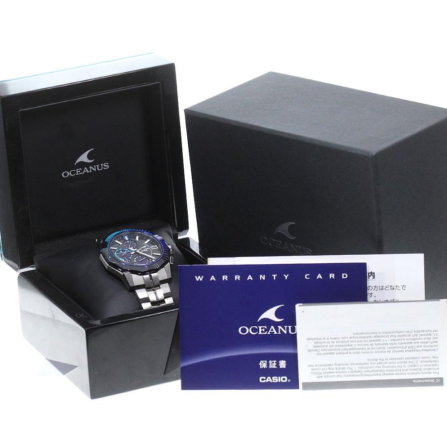 CASIO（カシオ） CASIO OCW-S6000EK-1AJR オシアナス 江戸切子 世界