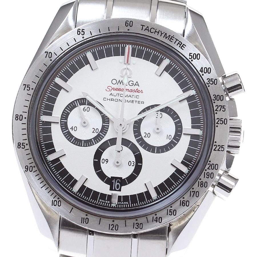 オメガ OMEGA 3506.31 スピードマスター レーシング レジェンド シューマッハ クロノグラフ 自動巻き メンズ 良品 保証書付き_884368 OMEGA（オメガ） OMEGA 3506.31 スピードマスター レーシング
