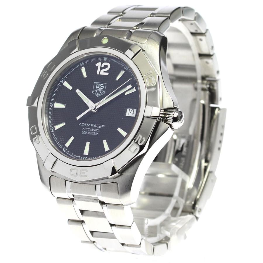 【美品・稼働品】タグホイヤー TAGHeuer アクアレーサー WAF2110 TAG HEUER タグホイヤー WAF2110-0 アクアレーサー デイト 自動