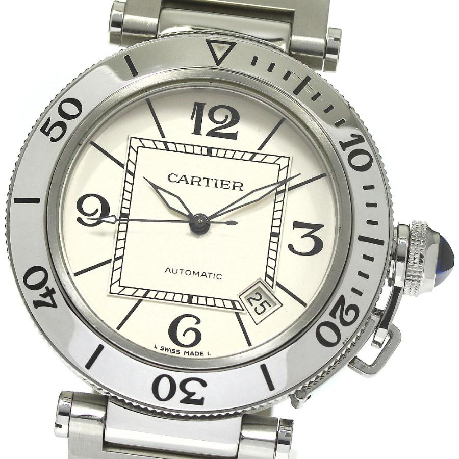 カルティエ CARTIER W31080M7 パシャ シータイマー デイト 自動巻き メンズ _840797 Cartier（カルティエ） CARTIER W31080M7 パシャ シータイマー デイト