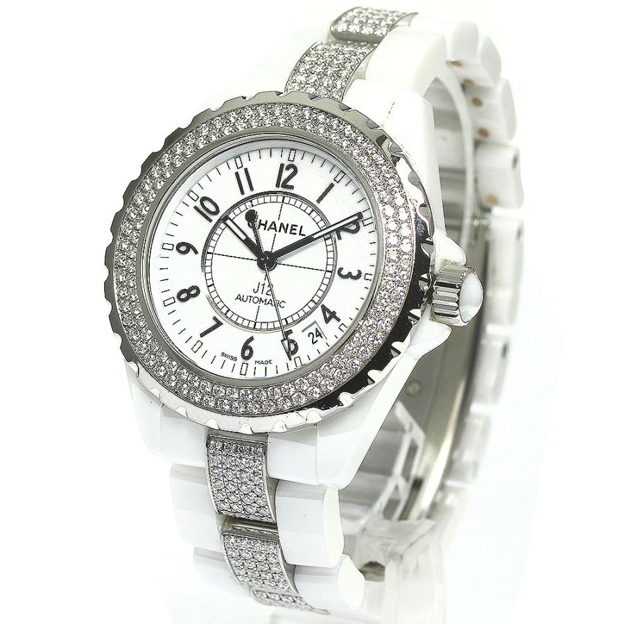 CHANEL（シャネル） CHANEL H1422 J12 ベゼル・ブレスダイヤ 自動巻き