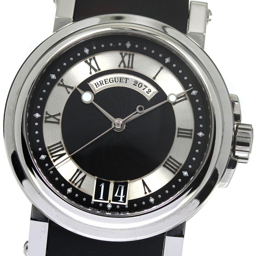 Breguetブレゲ マリーンⅡ 5817 ラバーベルト 黒 楽天市場】ブレゲ マリーン 5817（素材（時計ベルト）ラバー）の通販