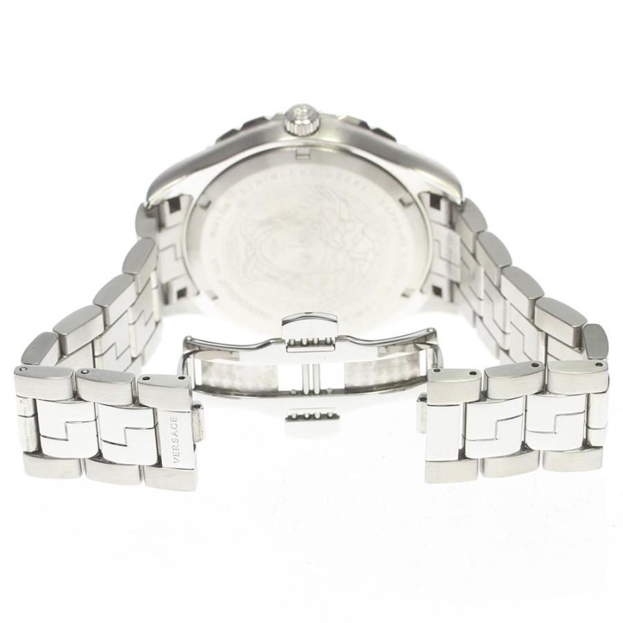 ヴェルサーチ VERSACE V11 ヘレニウム GMT デイト クォーツ メンズ 美品 _768340 : 768340 : CLOSER ...