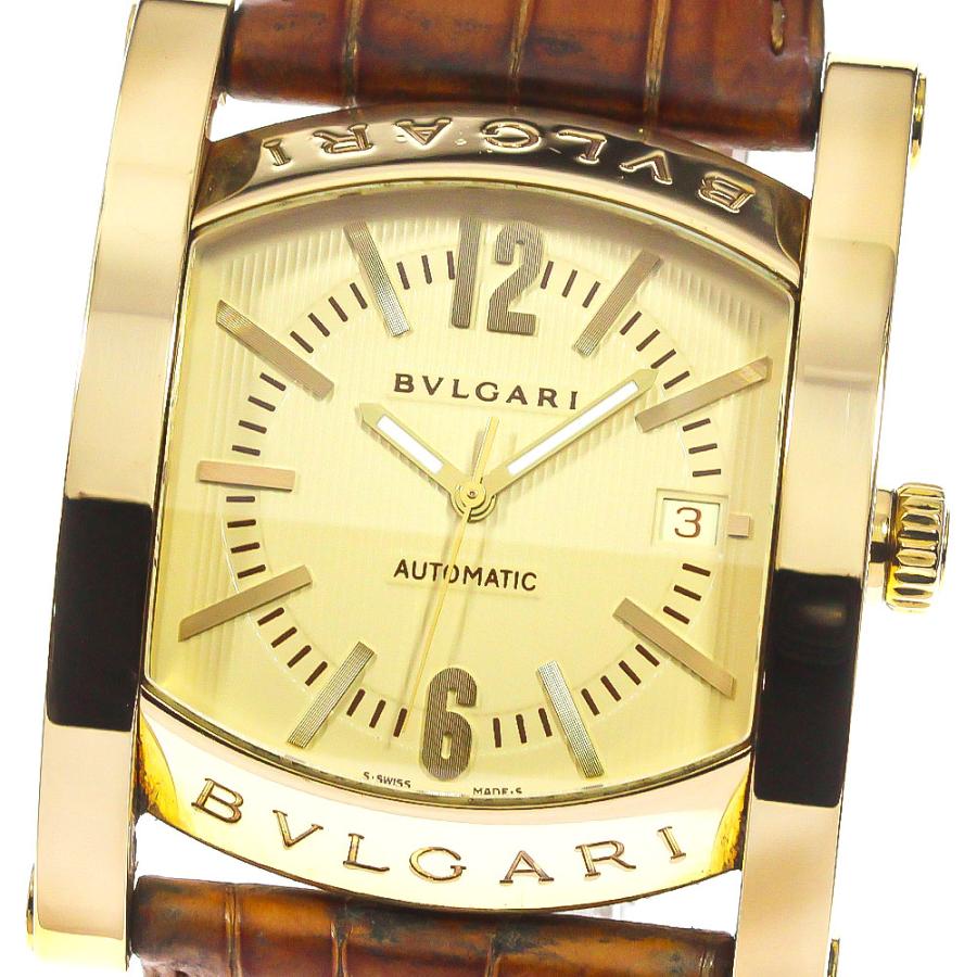 BVLGARI（ブルガリ） BVLGARI AA48G アショーマ K18YG デイト 自動巻き