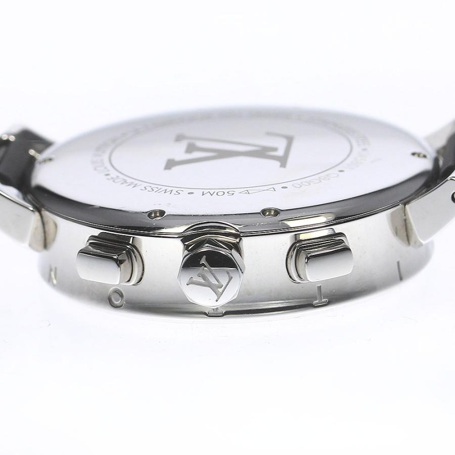 ルイ・ヴィトン LOUIS VUITTON Q8G00 タンブール ムーンスター デイト  