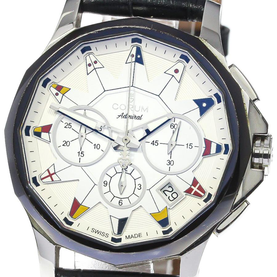 CORUM コルム 01.0096 アドミラルズカップ レジェンド42 クロノグラフ 