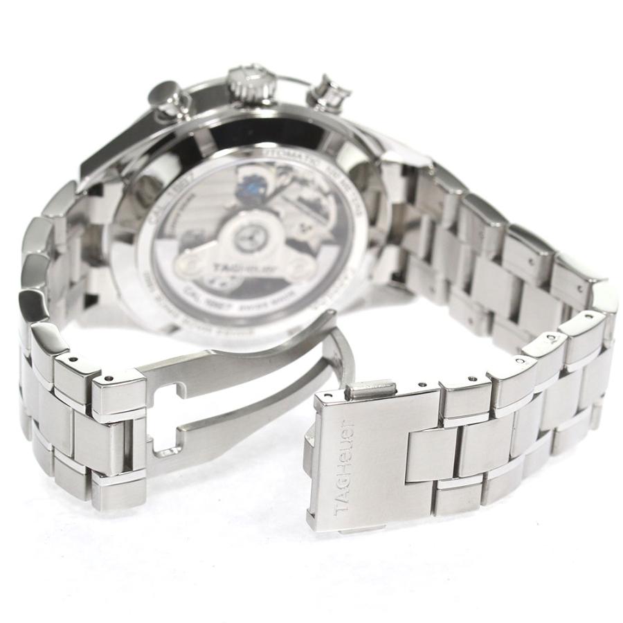 内部点検済 TAG Heuer タグホイヤー カレラ キャリバー1887 クロノグラフ CAR2014 BA0796 デイト 100m防水 ブラック SS ステンレス メンズ 自動巻き【6ヶ月保証】【腕時計】【中古】 TAG HEUER（タグ・ホイヤー） TAG HEUER CAR2110.BA0720 カレラ