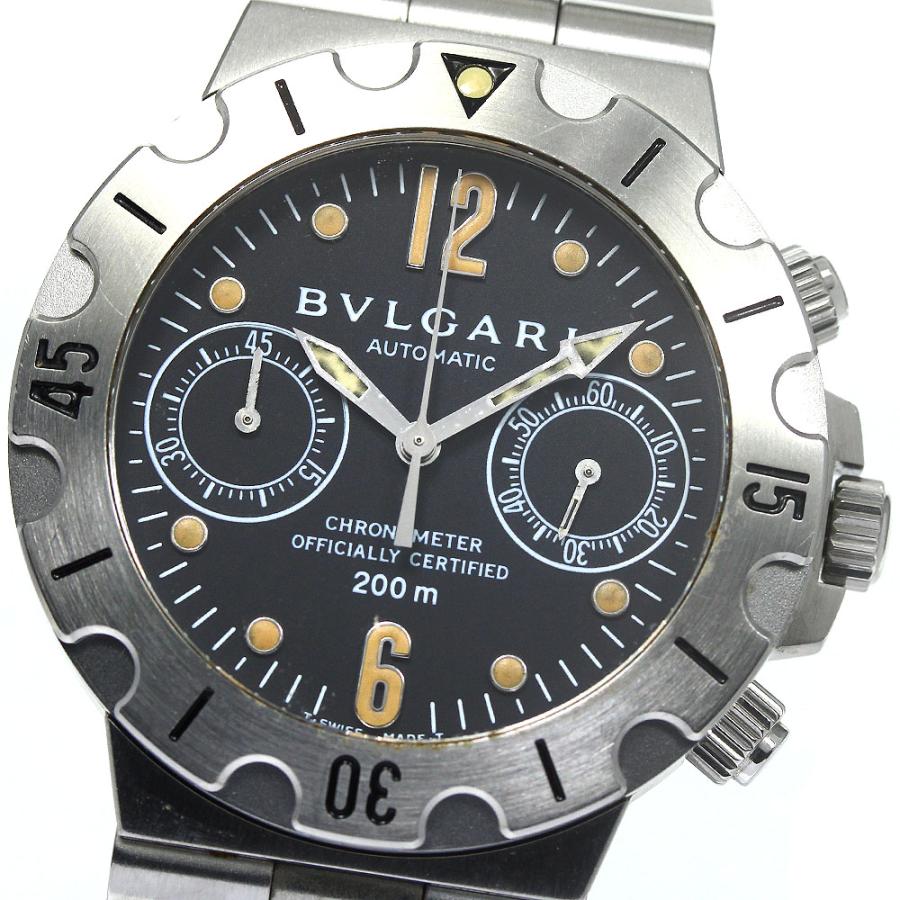 BVLGARI（ブルガリ） BVLGARI SCB38S ディアゴノ スクーバ クロノ 
