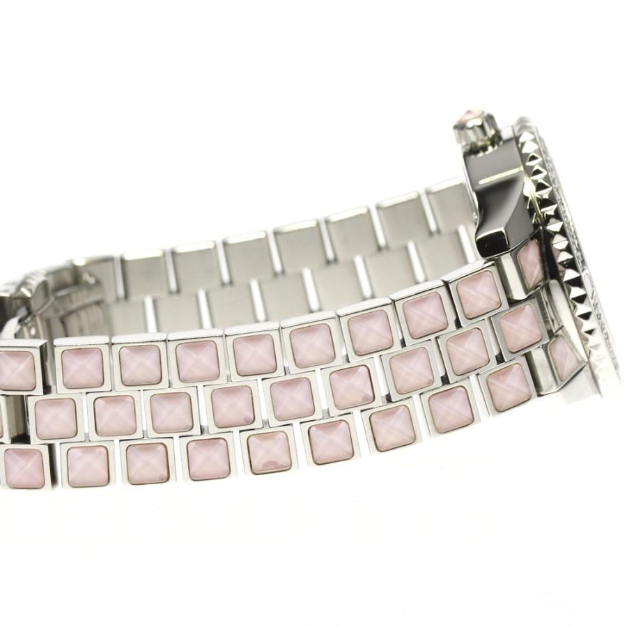 クリスチャンディオール クリスタルダイヤベゼルクォーツレディース 箱・保証書付き クリスチャンディオール Christian Dior CD112117 クリスタル ダイヤ