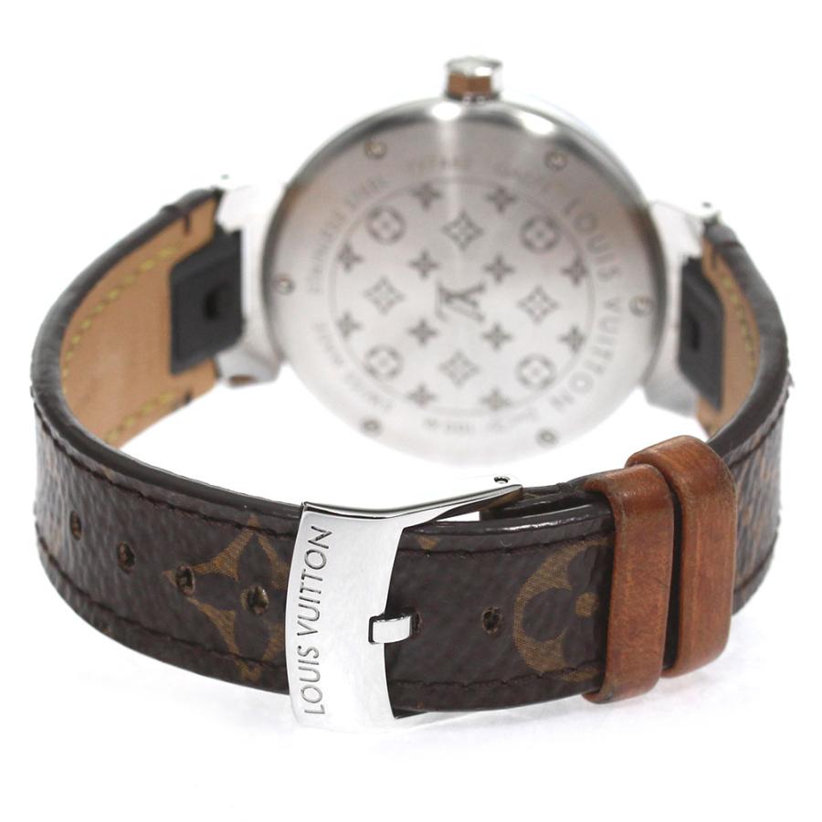 ルイ・ヴィトン LOUIS VUITTON QA071 タンブールMM モノグラム 34 クォーツ レディース _943955 LOUIS VUITTON（ルイ・ヴィトン） LOUIS VUITTON QA071 タンブール