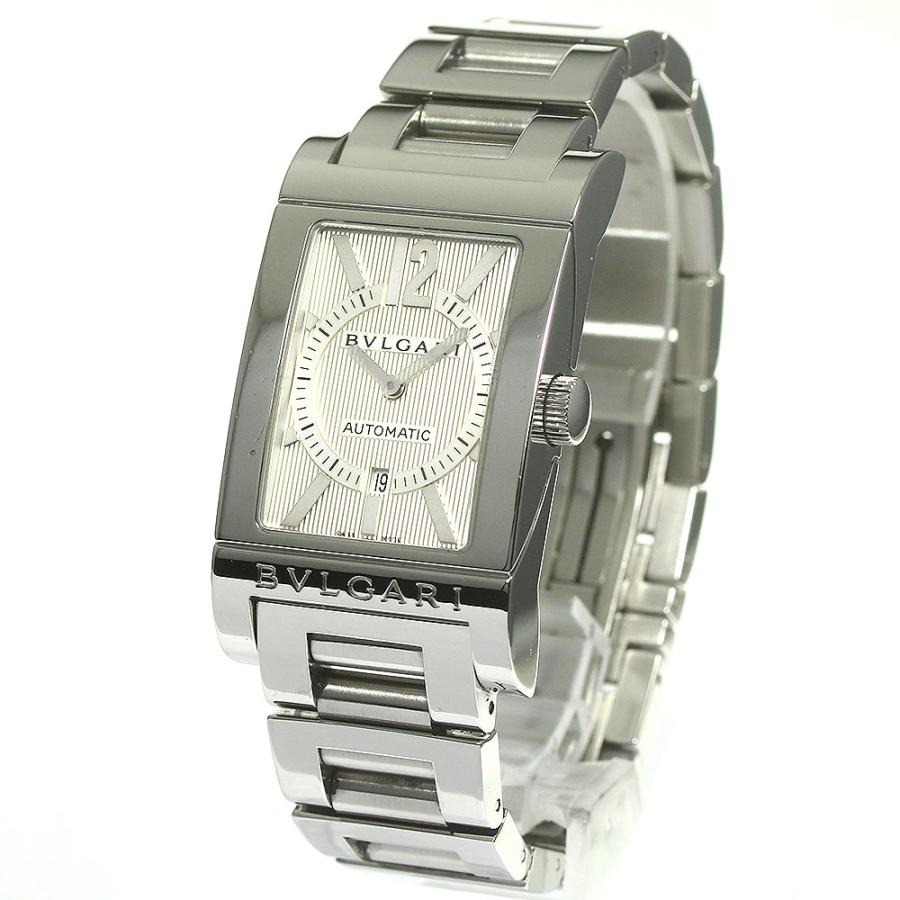 BVLGARI 訳あり ブルガリ RT45S レッタンゴロ デイト 自動巻き