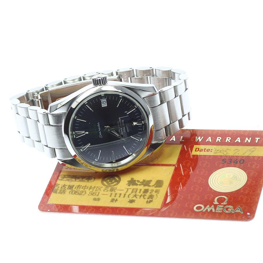 OMEGA（オメガ） OMEGA 2504.80 シーマスター アクアテラ デイト 自動