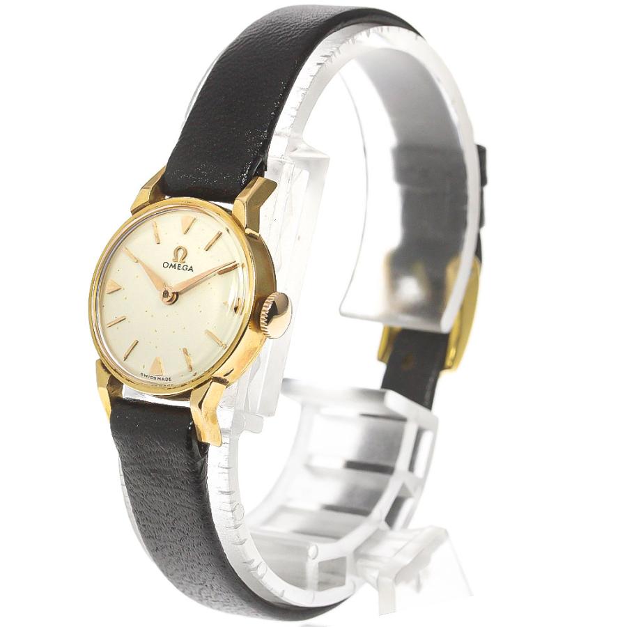 ねコネコ OMEGA オメガ 腕時計 18K 中古品 手巻き ヴィンテージ OMEGA オメガ K18YG cal.244 ヴィンテージ 手巻き レディース _769473