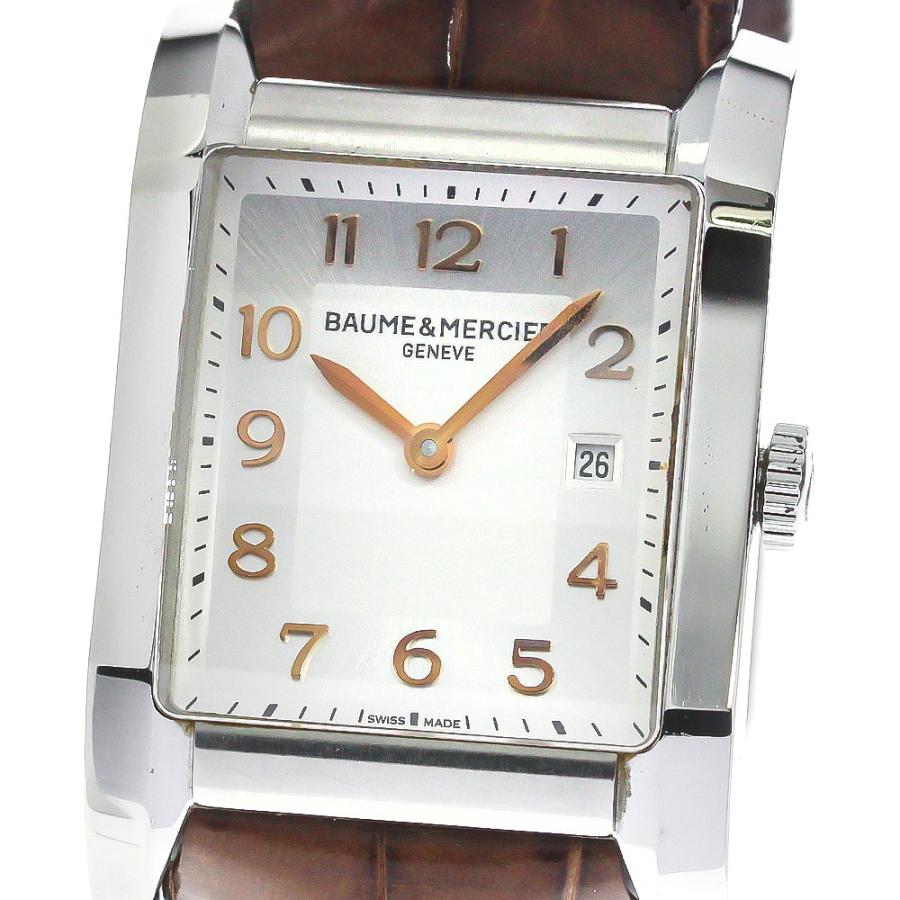 ゆ*う様 ボーム＆メルシエ ハンプトンデイト　メンズクォーツ腕時計 BAUME&MERCIER（ボーム&メルシエ） ボーム＆メルシェ Baume & Mercier