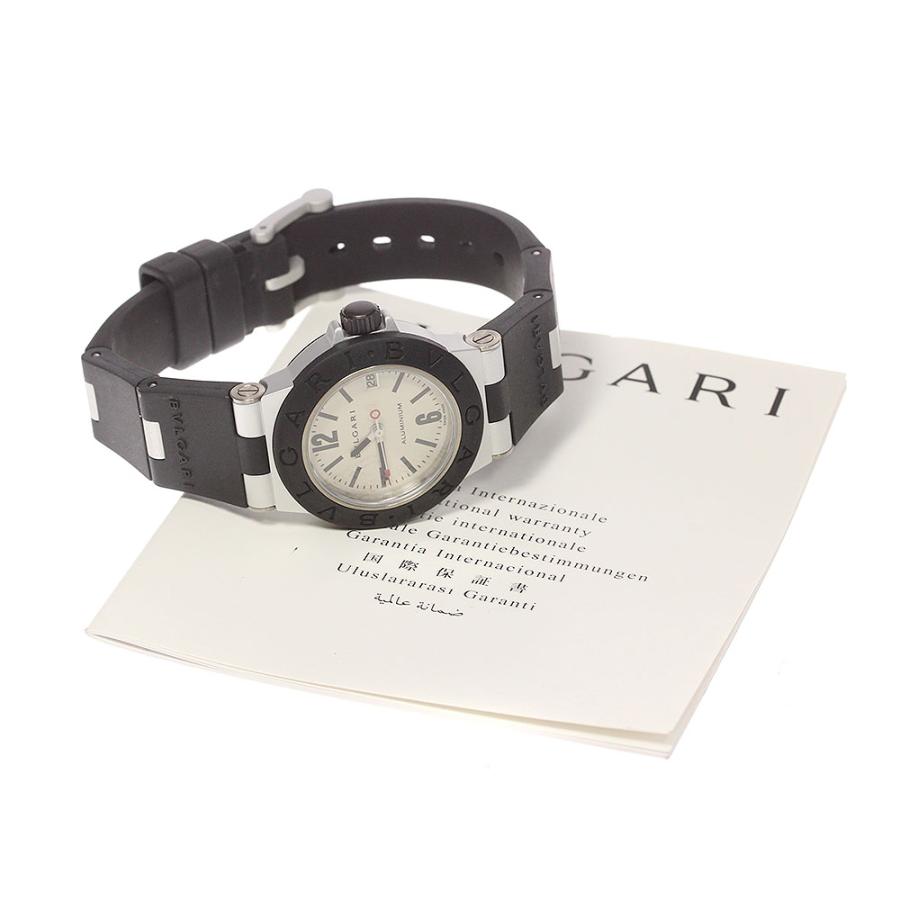 極美品!BVLGARI.AL29TA. レディースオールオーバーホール済 BVLGARI（ブルガリ） BVLGARI AL29TA アルミニウム デイト クォーツ