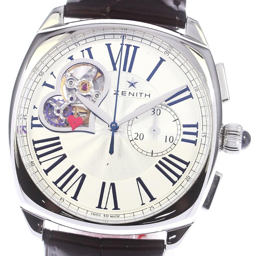 ゼニス ZENITH 03.1925.4062 スター・オープン クロノグラフ 自動巻き レディース _951962 ZENITH（ゼニス） 訳あり ZENITH 03.1925.4062 スター・オープン