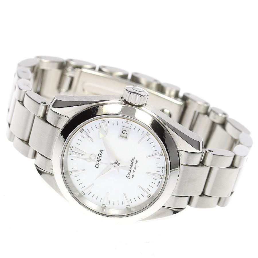 OMEGA 訳あり オメガ 2573.70 シーマスター アクアテラ デイト 自動  