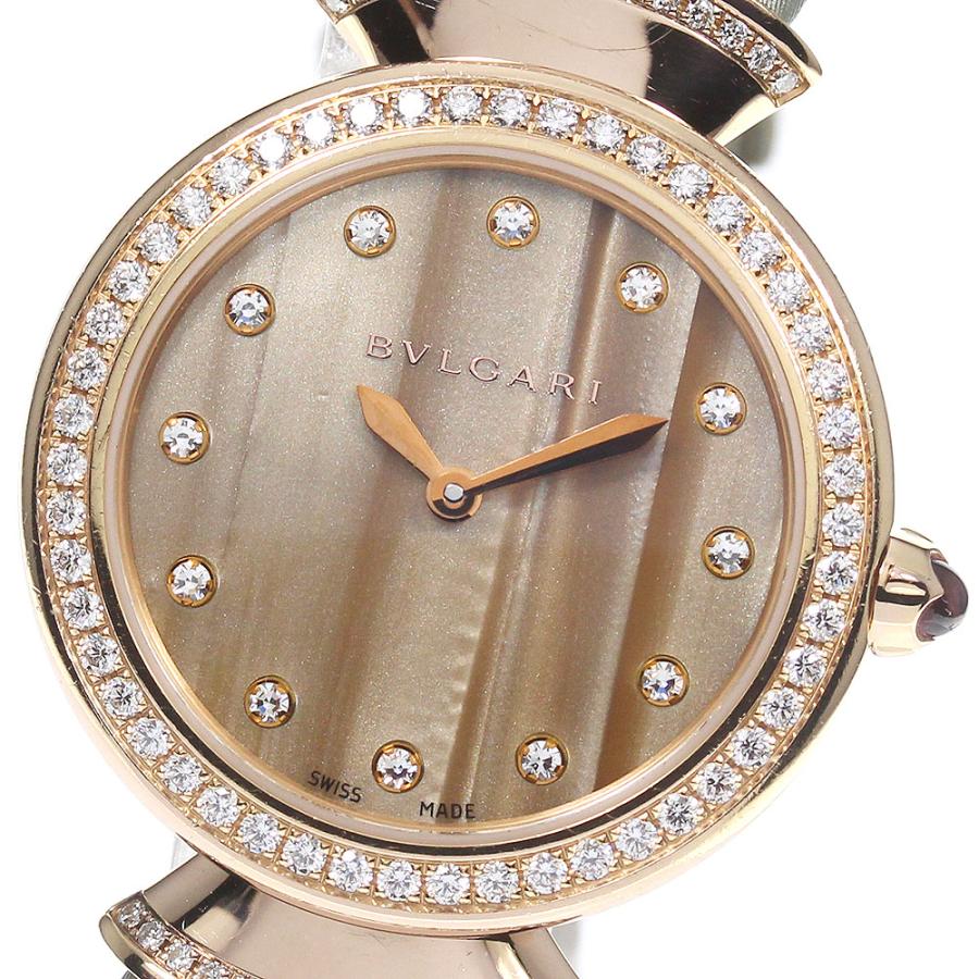 BVLGARI ベルト訳あり ブルガリ DVP30G ディーヴァ ドリーム K18PG  