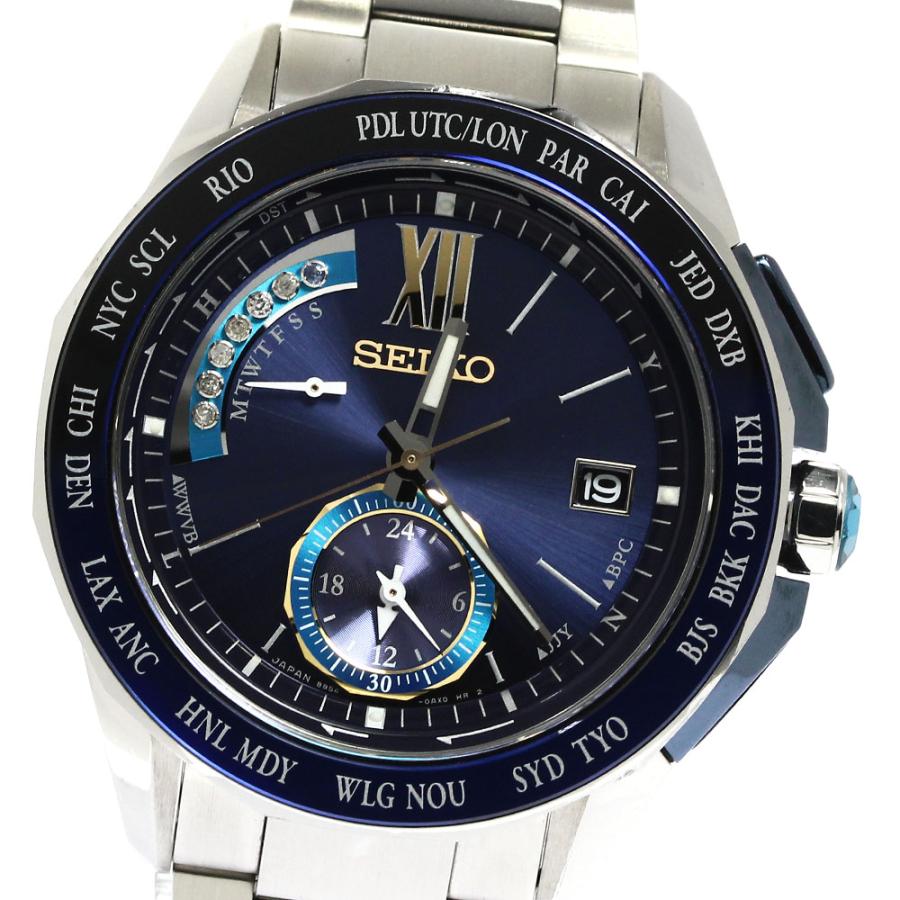 SEIKO セイコー 8B54-0BA0/SAGA155 ブライツ ボンベイサファイア