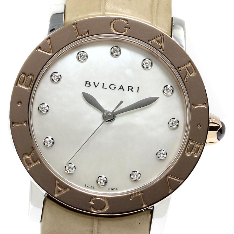 BVLGARI ブルガリ BBLP33SG ブルガリブルガリ 12Pダイヤ PG BVLGARI ブルガリ BBLP33SG ブルガリブルガリ 12Pダイヤ PG