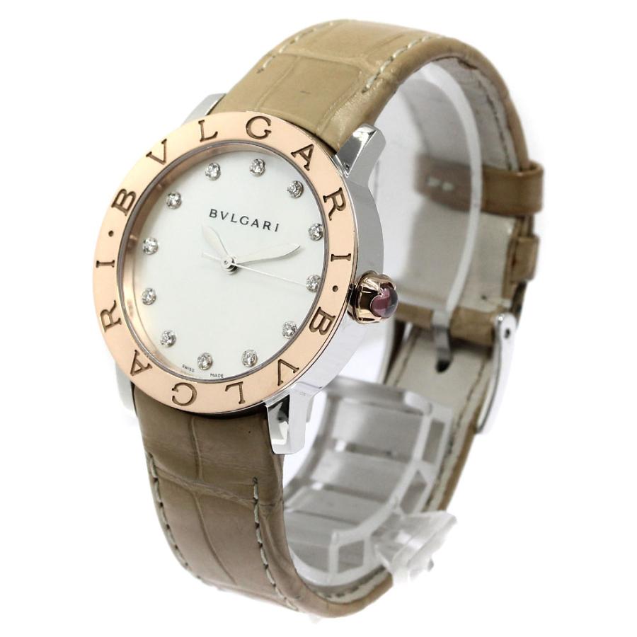 BVLGARI ブルガリ BBLP33SG ブルガリブルガリ 12Pダイヤ PG BVLGARI ブルガリ BBLP33SG ブルガリブルガリ 12Pダイヤ PG