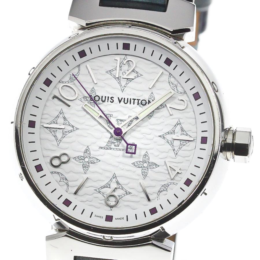 LOUIS VUITTON（ルイ・ヴィトン） LOUIS VUITTON QA116 タンブール モノグラム クォーツ レディース 箱・保証書 ...