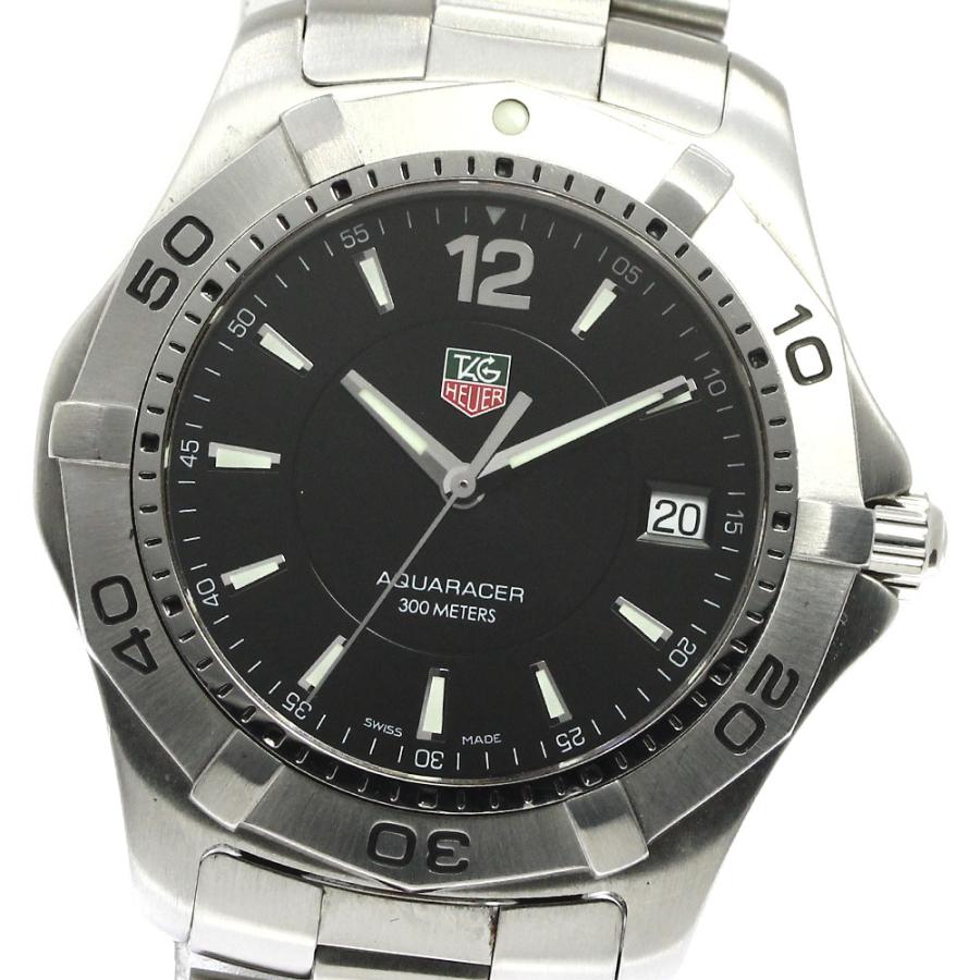 【美品】タグホイヤー TAG HEUER WAF1110 アクアレーサー デイト TAG HEUER タグホイヤー WAF1110 アクアレーサー デイト クォーツ