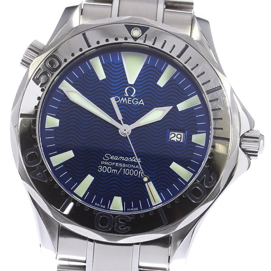オメガ 腕時計 シーマスター デイト メンズ クォーツ 中古美品！(01075) OMEGA（オメガ） OMEGA 2265.80 シーマスター300 プロフェッショナル