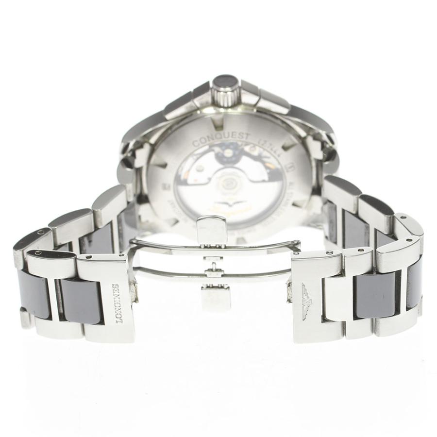 ロンジン コンクエスト L2.744.4 自動巻き クロノグラフ 付属品完品 LONGINES（ロンジン） LONGINES L2.744.4 コンクエスト クロノグラフ