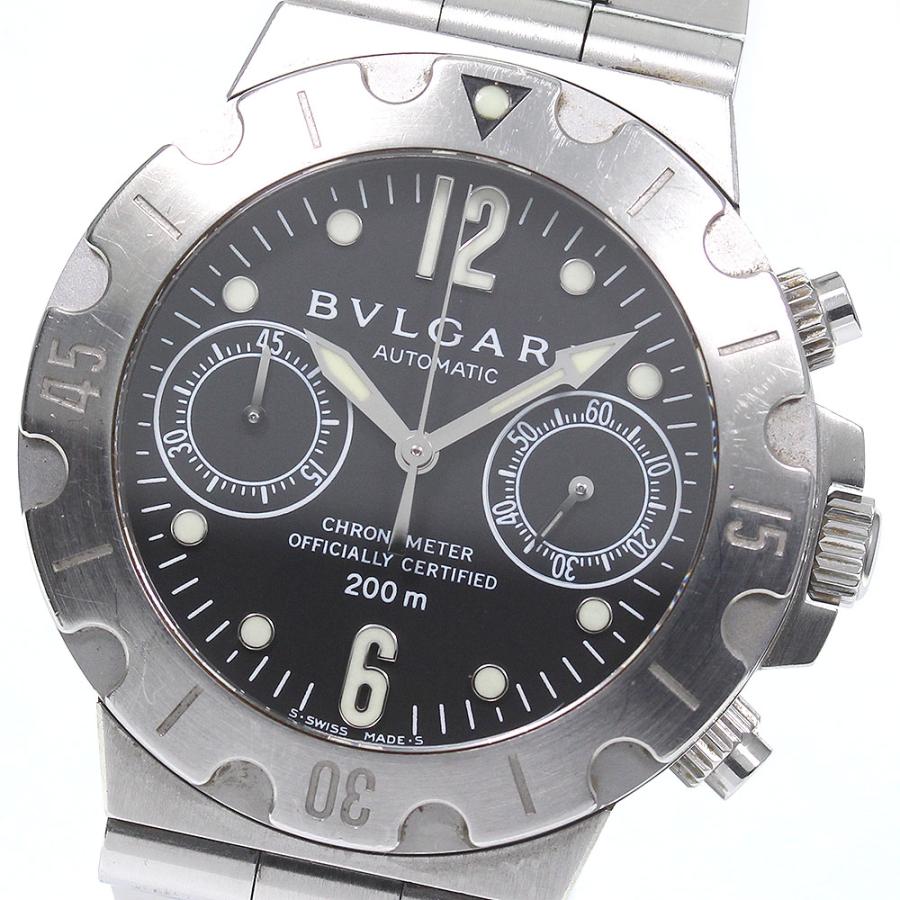 BVLGARI（ブルガリ） BVLGARI SC38S ディアゴノ スクーバー クロノ