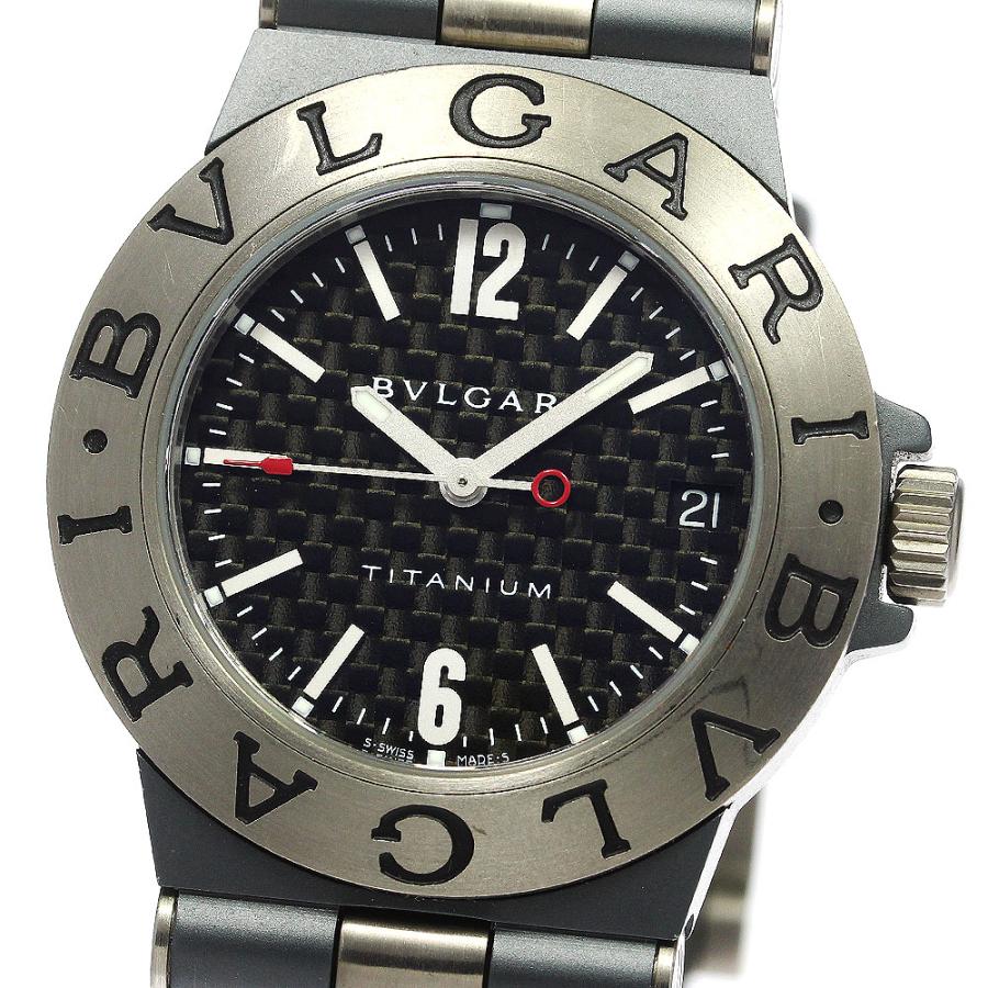 BVLGARI（ブルガリ） BVLGARI TI32TA ディアゴノ チタニウム ブラック 