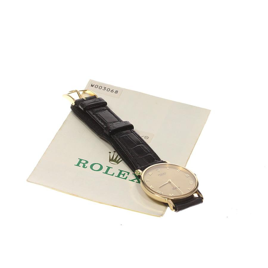 ROLEX（ロレックス） ROLEX 5112/8 チェリーニ K18YG cal.1602 W番 手