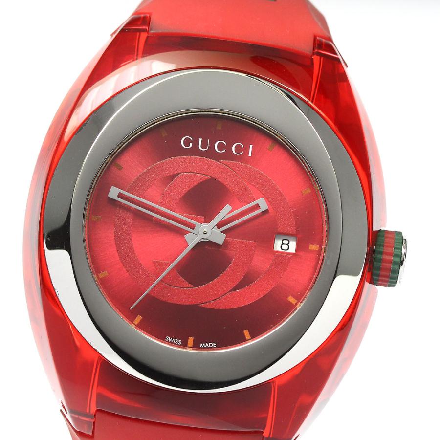 GUCCI（グッチ） GUCCI 137.1/YA137103A シンク デイト クォーツ
