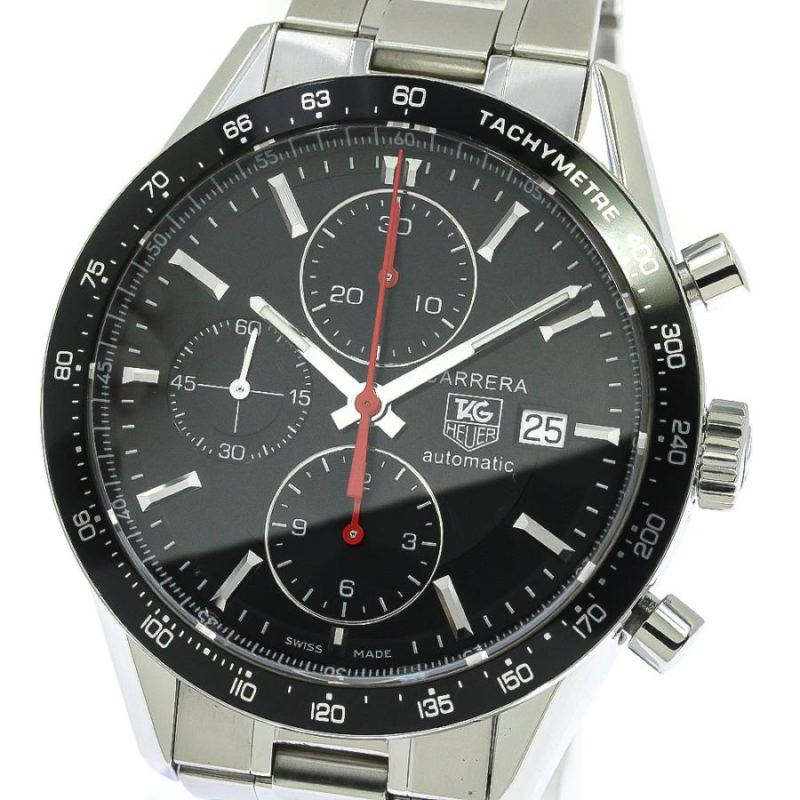 タグホイヤー 腕時計 CAR2014-0 メンズ 黒 TAG HEUER（タグ・ホイヤー） TAG HEUER CV2014-0 カレラ クロノグラフ