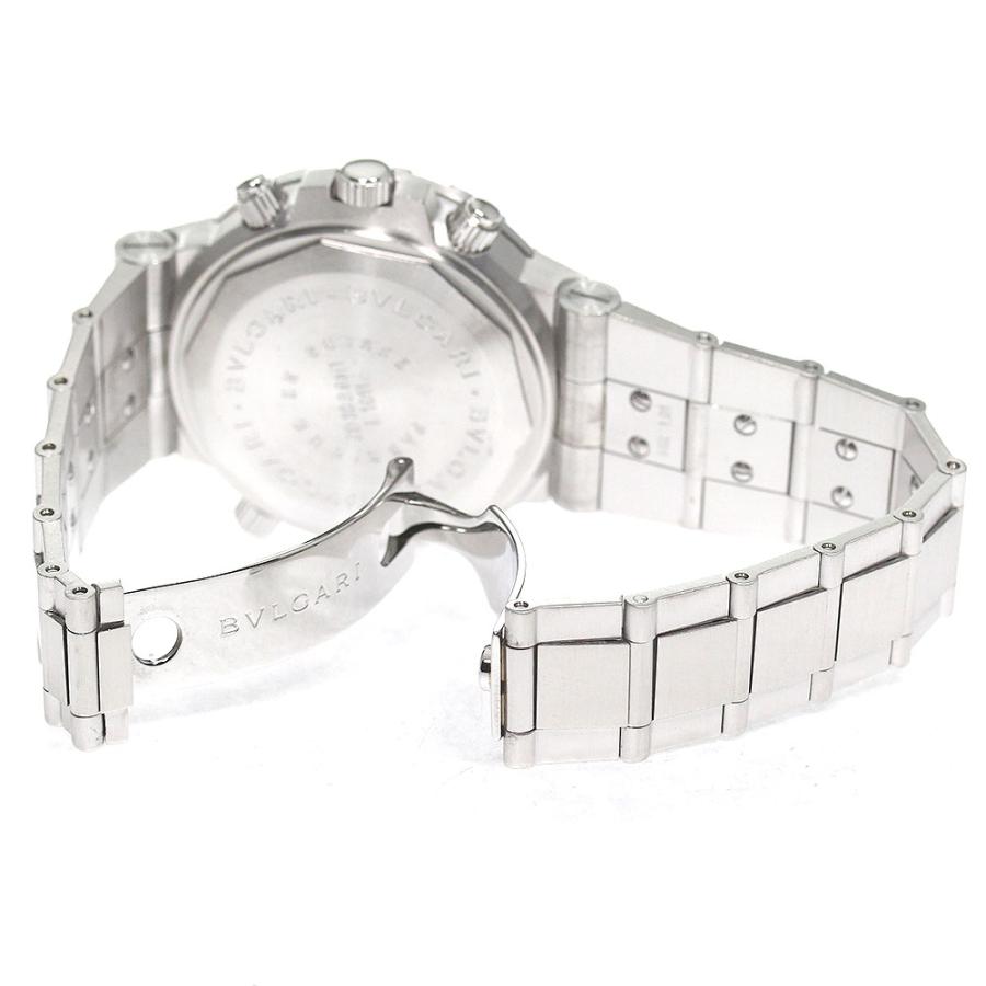 BVLGARI（ブルガリ） BVLGARI SD38SGMT ディアゴノ スクーバ GMT デイト 自動巻き メンズ 箱・保証書付き ...